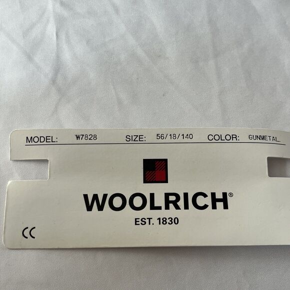 Woolrich W7828 Eyeglass FRAMES ONLY 56 18 140 Gunmetal - Picture 8 of 8